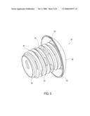 DOME SHAPED IMPLANT AND INSERTER diagram and image