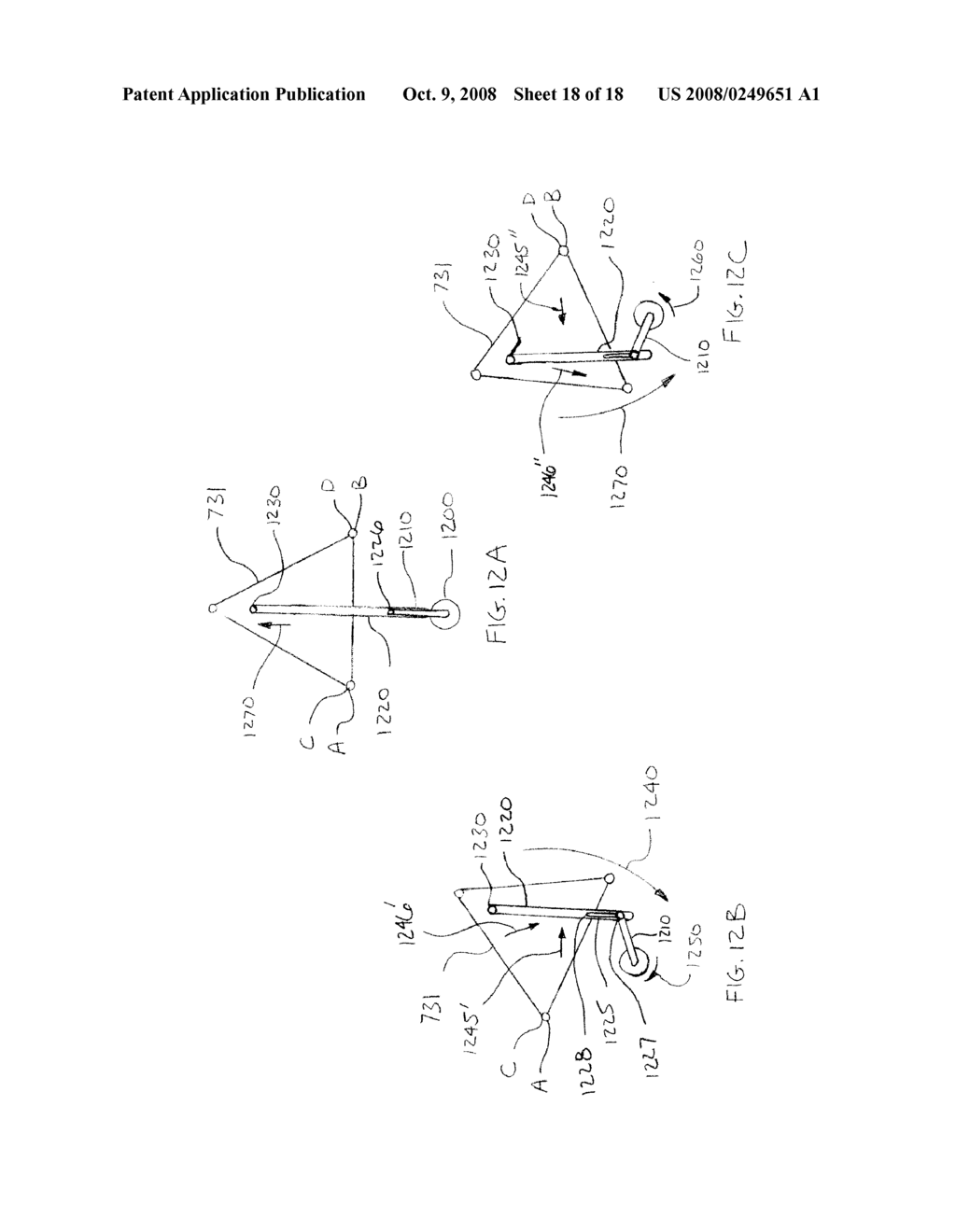 SUBSTRATE TRANSPORT APPARATUS WITH MULTIPLE INDEPENDENTLY MOVABLE ARTICULATED ARMS - diagram, schematic, and image 19