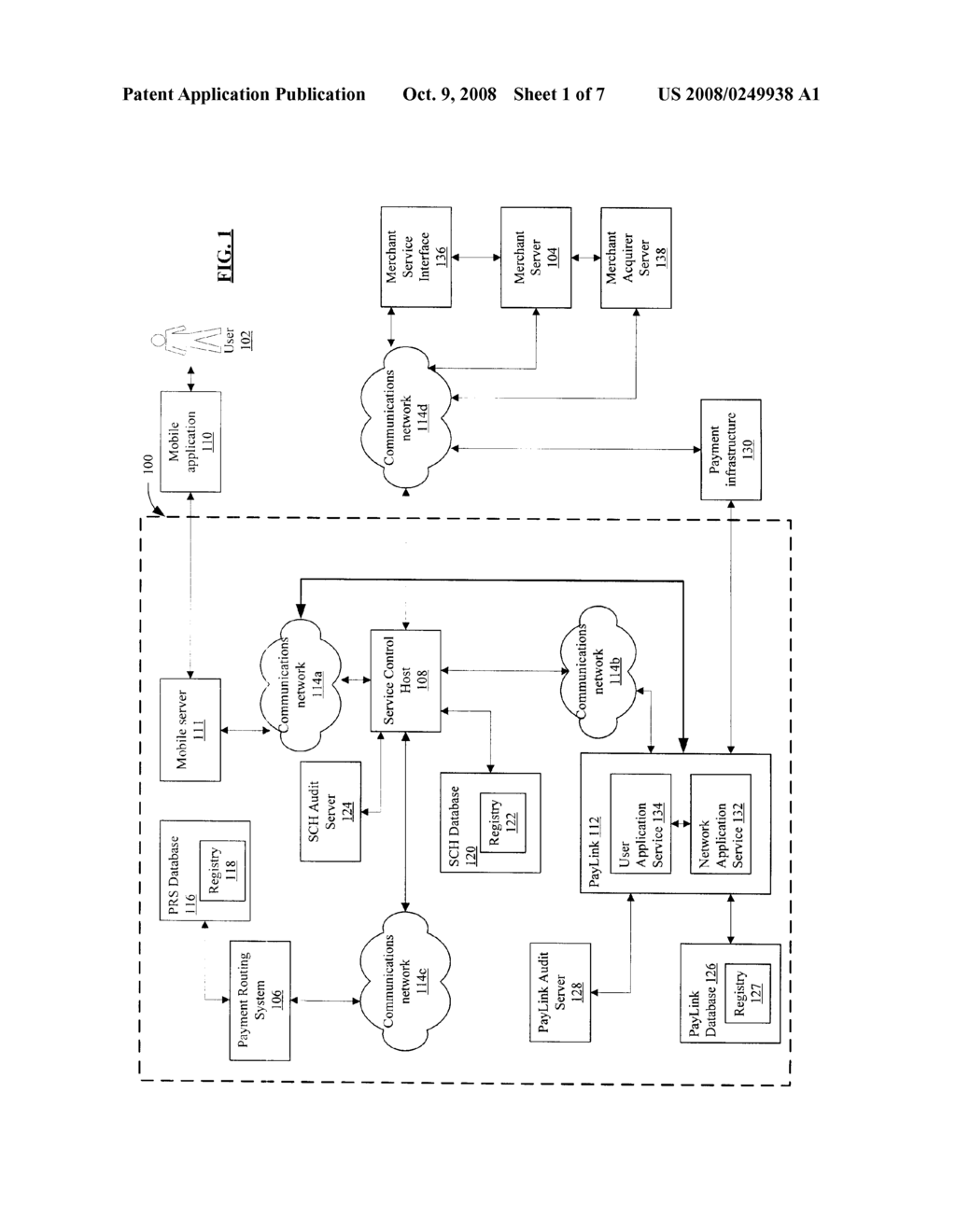 SYSTEM AND METHOD FOR MERCHANT DISCOVERY AND TRANSFER OF PAYMENT DATA - diagram, schematic, and image 02