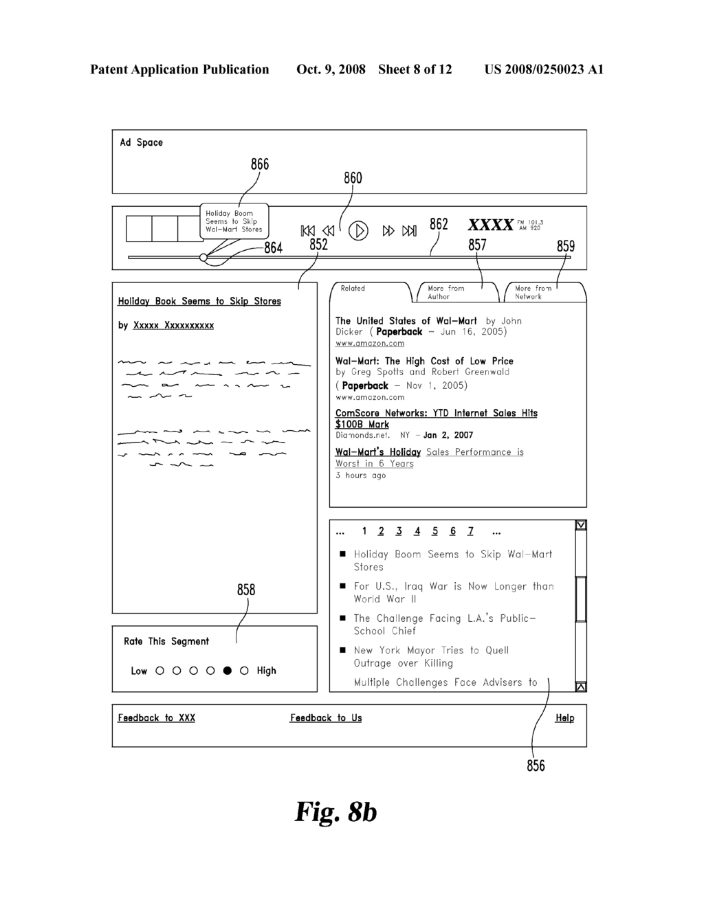 SYSTEM AND METHOD FOR BOOKMARKING CONTENT WITH USER FEEDBACK - diagram, schematic, and image 09