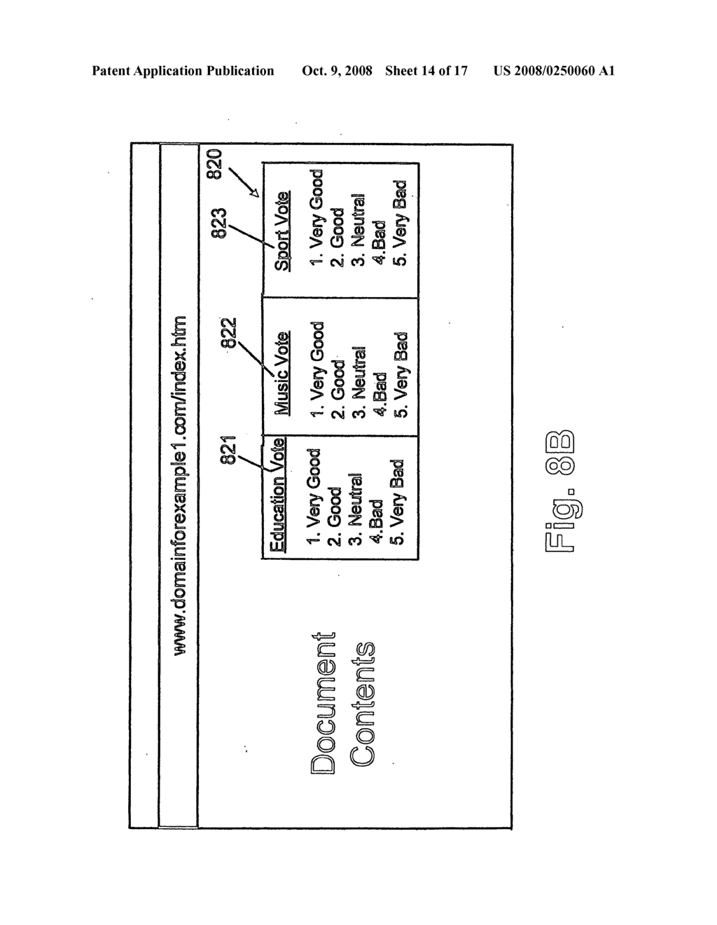 Method for assigning one or more categorized scores to each document over a data network - diagram, schematic, and image 15