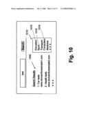 Method for assigning one or more categorized scores to each document over a data network diagram and image