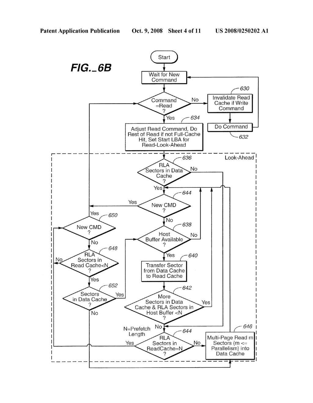 FLASH CONTROLLER CACHE ARCHITECTURE - diagram, schematic, and image 05