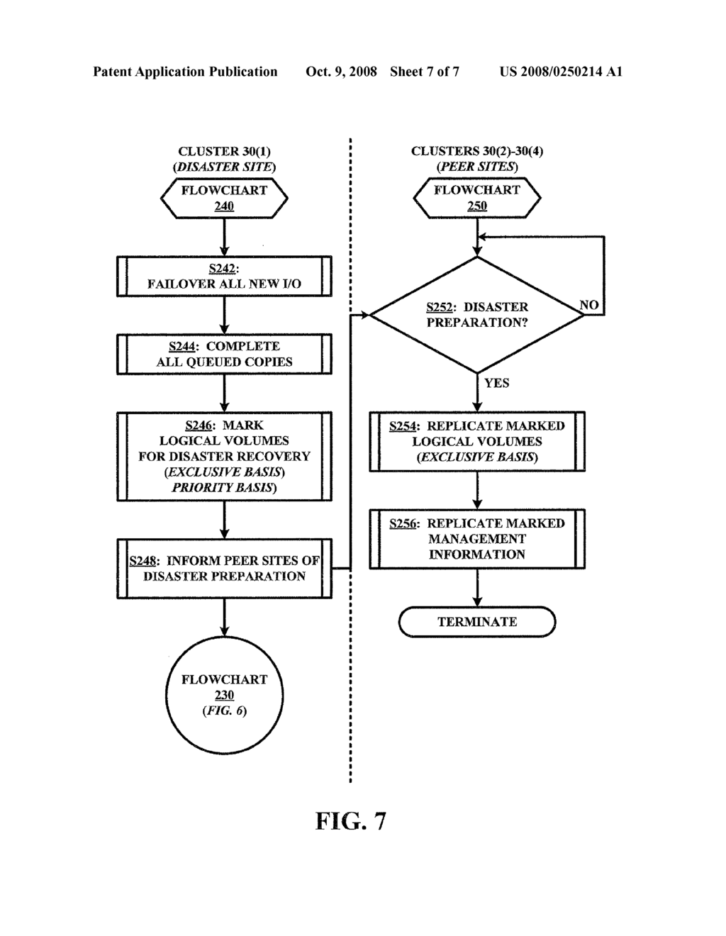 Method and System for Insuring Data Integrity in Anticipation of a Disaster - diagram, schematic, and image 08