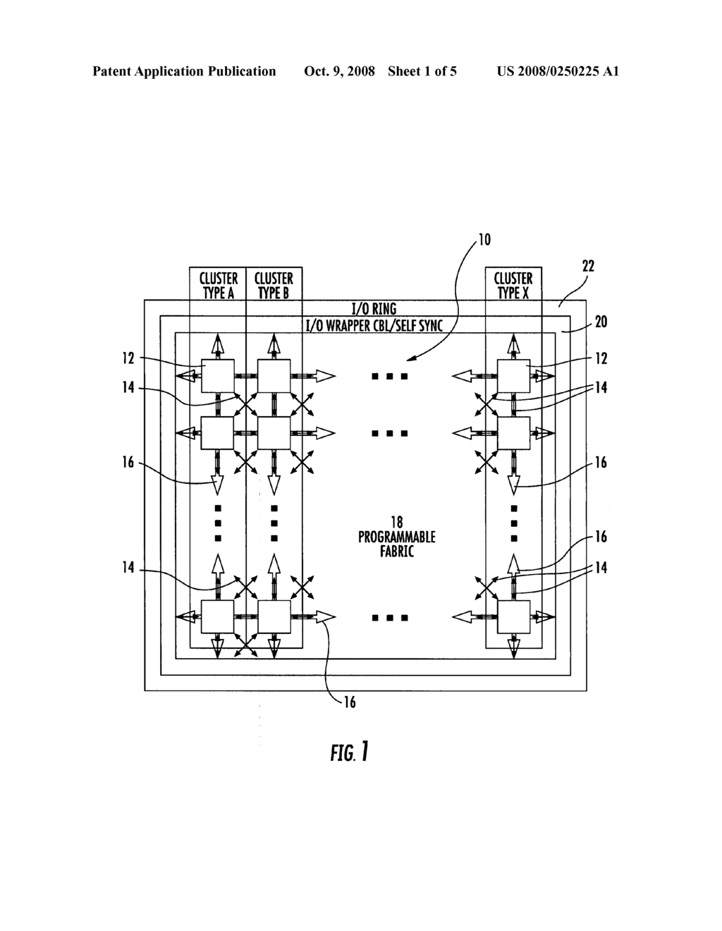 SEMICONDUCTOR DEVICE HAVING MATRIX OF PROCESSING MODULES INTERCONNECTED BY LOCAL AND GLOBAL SELF-SYNCHRONOUS BUSES - diagram, schematic, and image 02