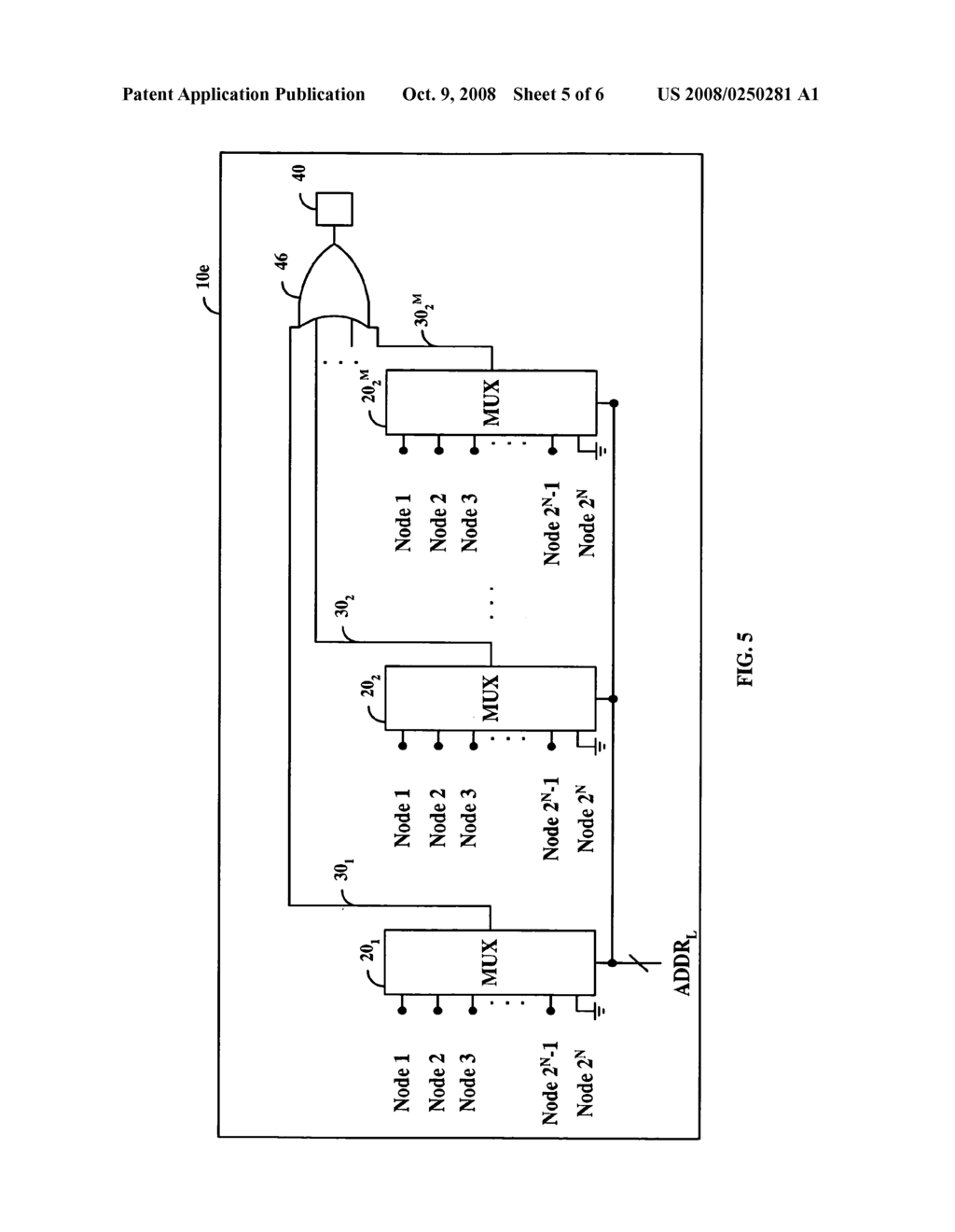METHODS AND APPARATUS FOR MONITORING INTERNAL SIGNALS IN AN INTEGRATED CIRCUIT - diagram, schematic, and image 06