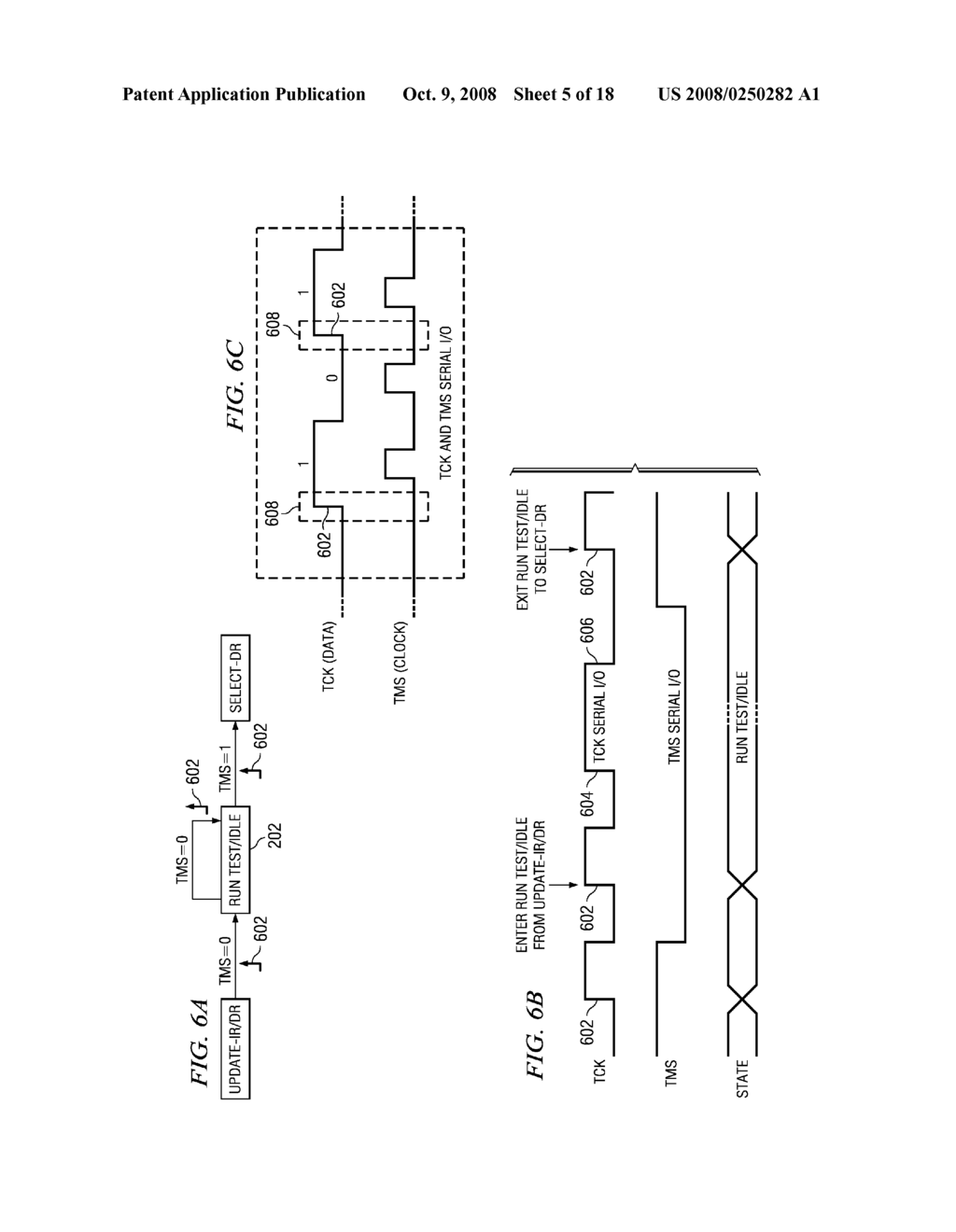 SERIAL I/O USING JTAG TCK AND TMS SIGNALS - diagram, schematic, and image 06