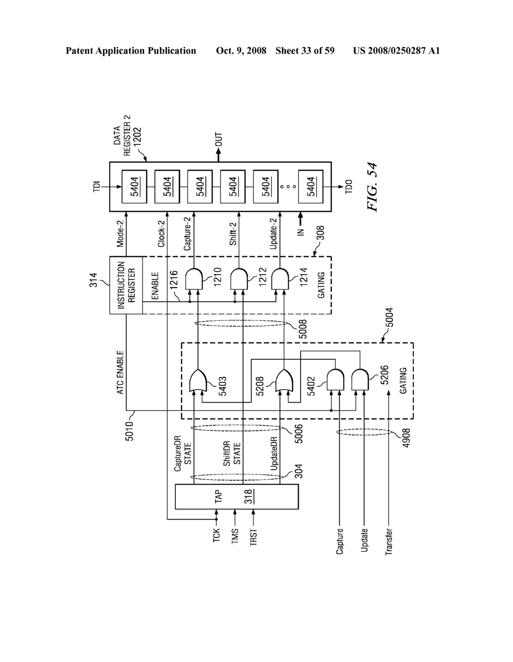 IEEE 1149.1 AND P1500 TEST INTERFACES COMBINED CIRCUITS AND PROCESSES - diagram, schematic, and image 34