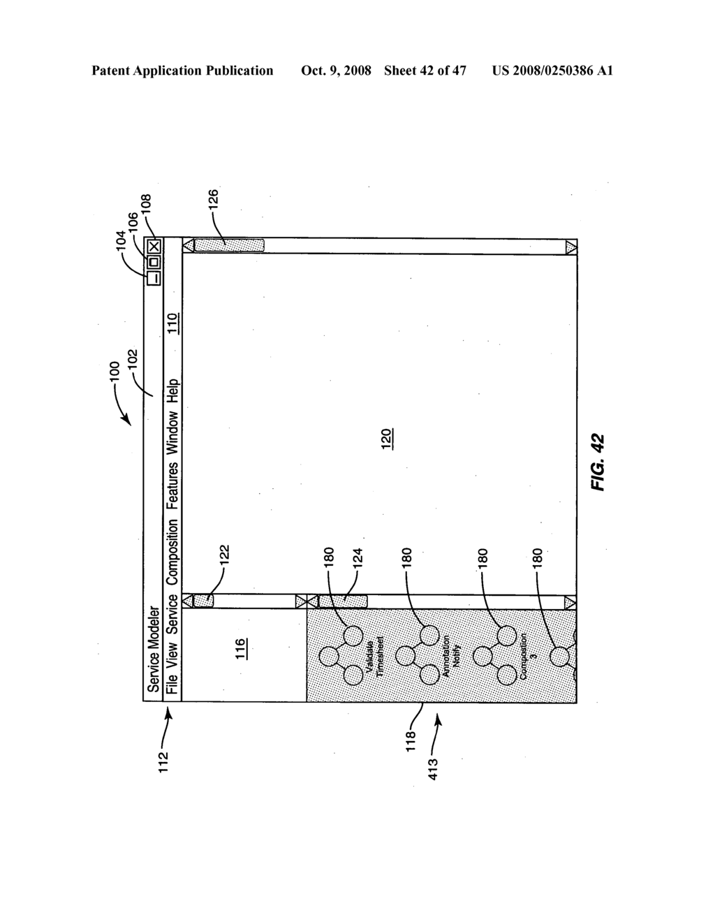 Display and management of a service candidate inventory - diagram, schematic, and image 43