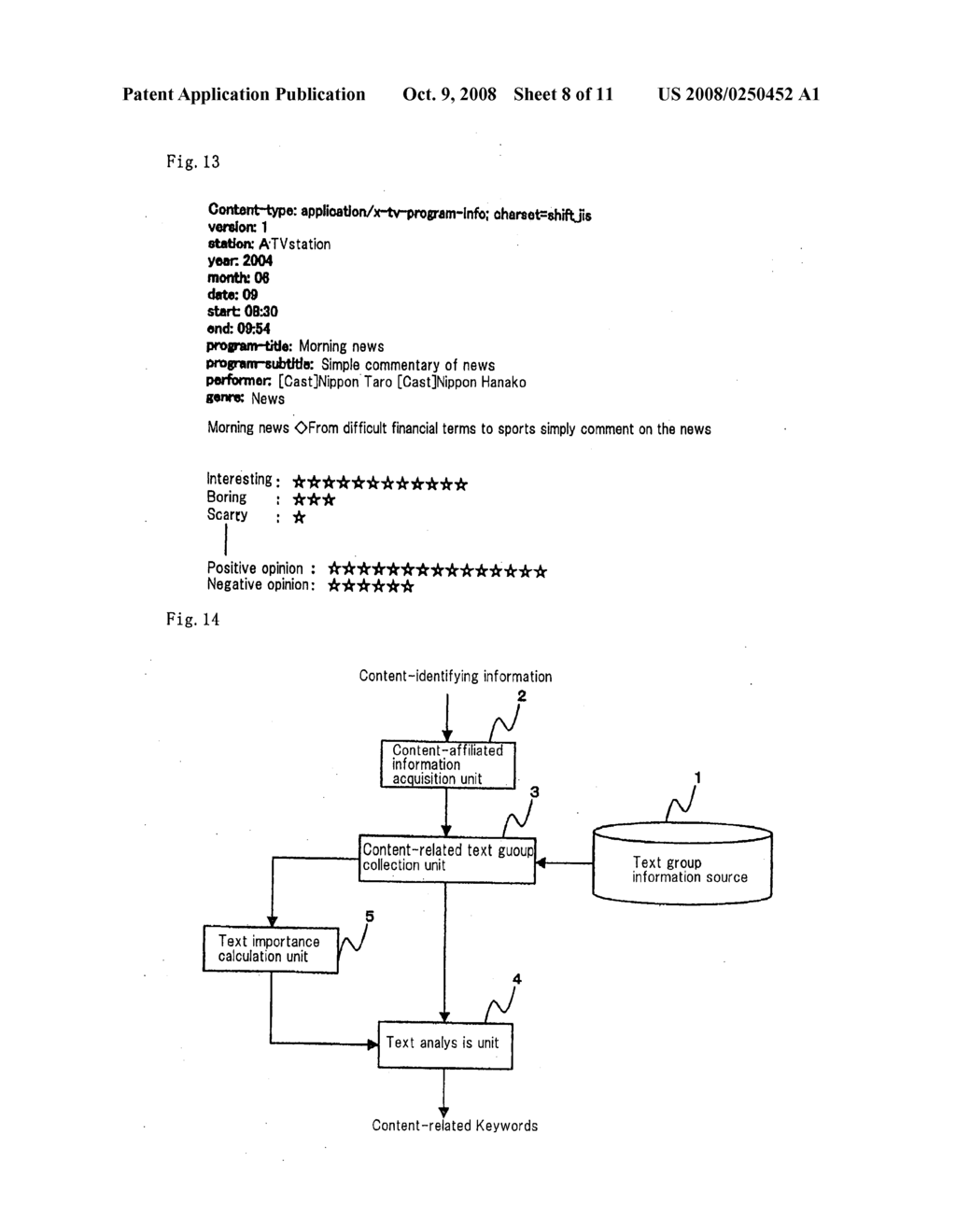 Content-Related Information Acquisition Device, Content-Related Information Acquisition Method, and Content-Related Information Acquisition Program - diagram, schematic, and image 09