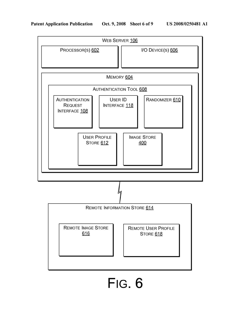 Secure Web-Based User Authentication - diagram, schematic, and image 07