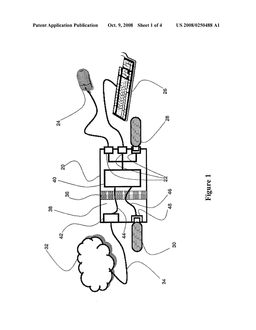 Methods For Firewall Protection Of Mass-Storage Devices - diagram, schematic, and image 02