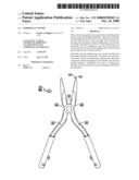 Fisherman s pliers diagram and image