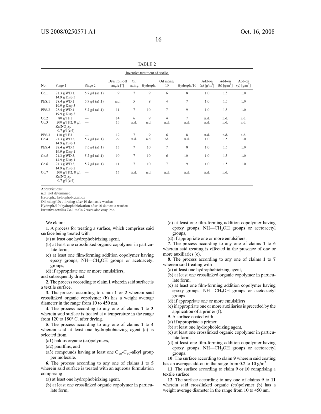 Method for Treating Surfaces - diagram, schematic, and image 17