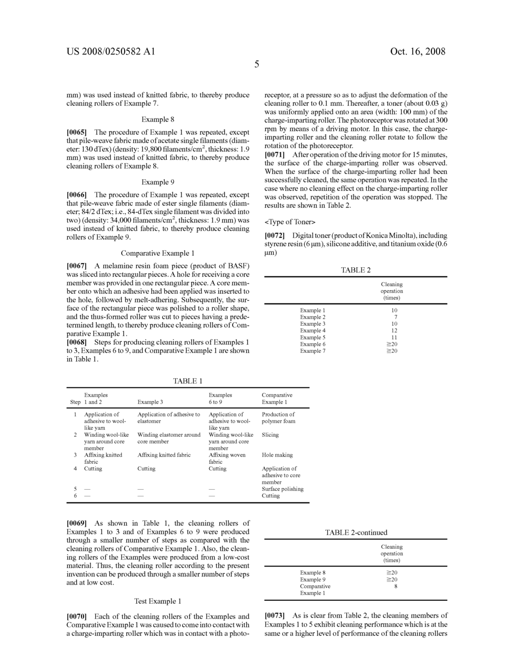 CLEANING MEMBER - diagram, schematic, and image 09