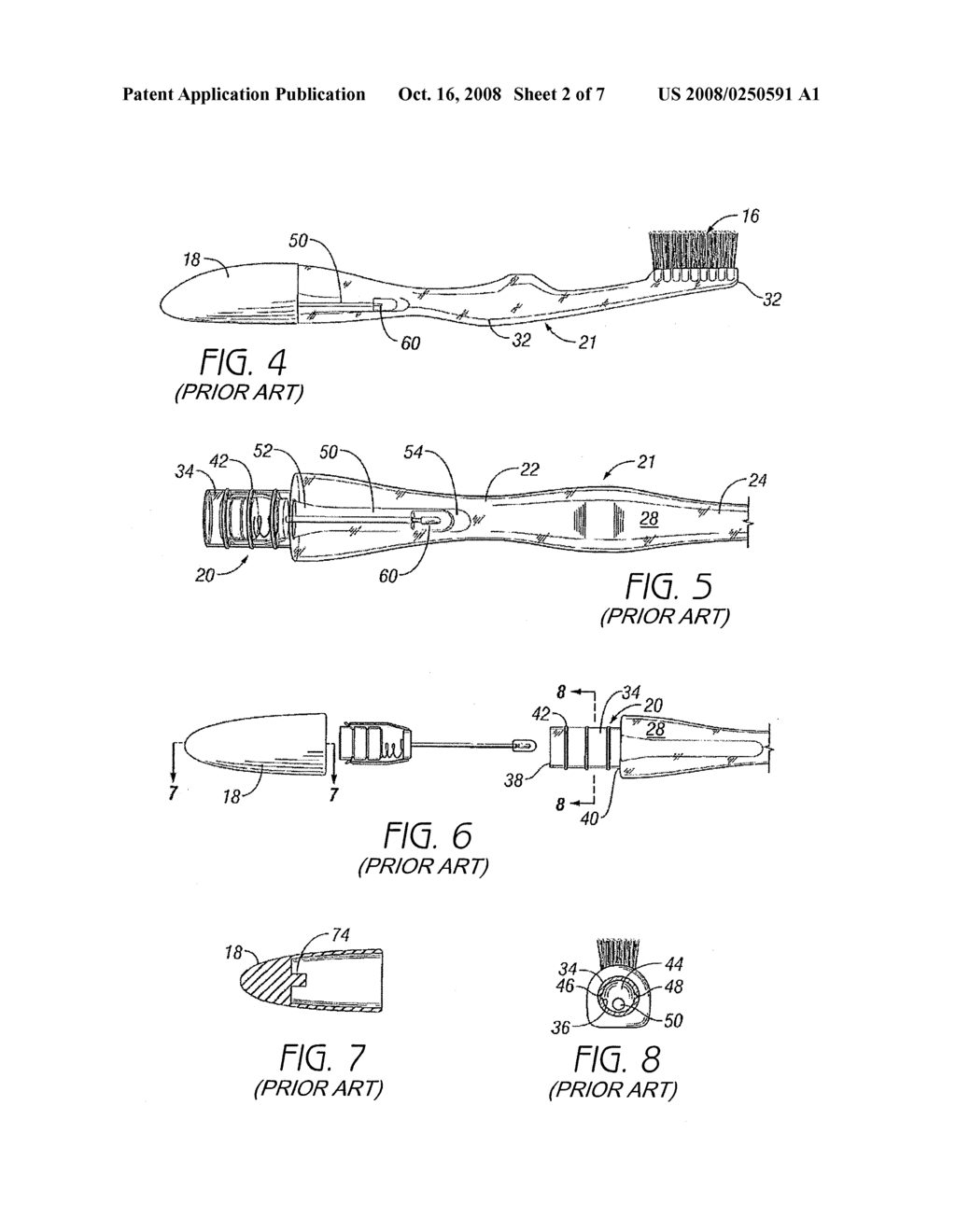 ILLUMINATED FLASHING TOOTHBRUSH AND METHOD OF USE - diagram, schematic, and image 03