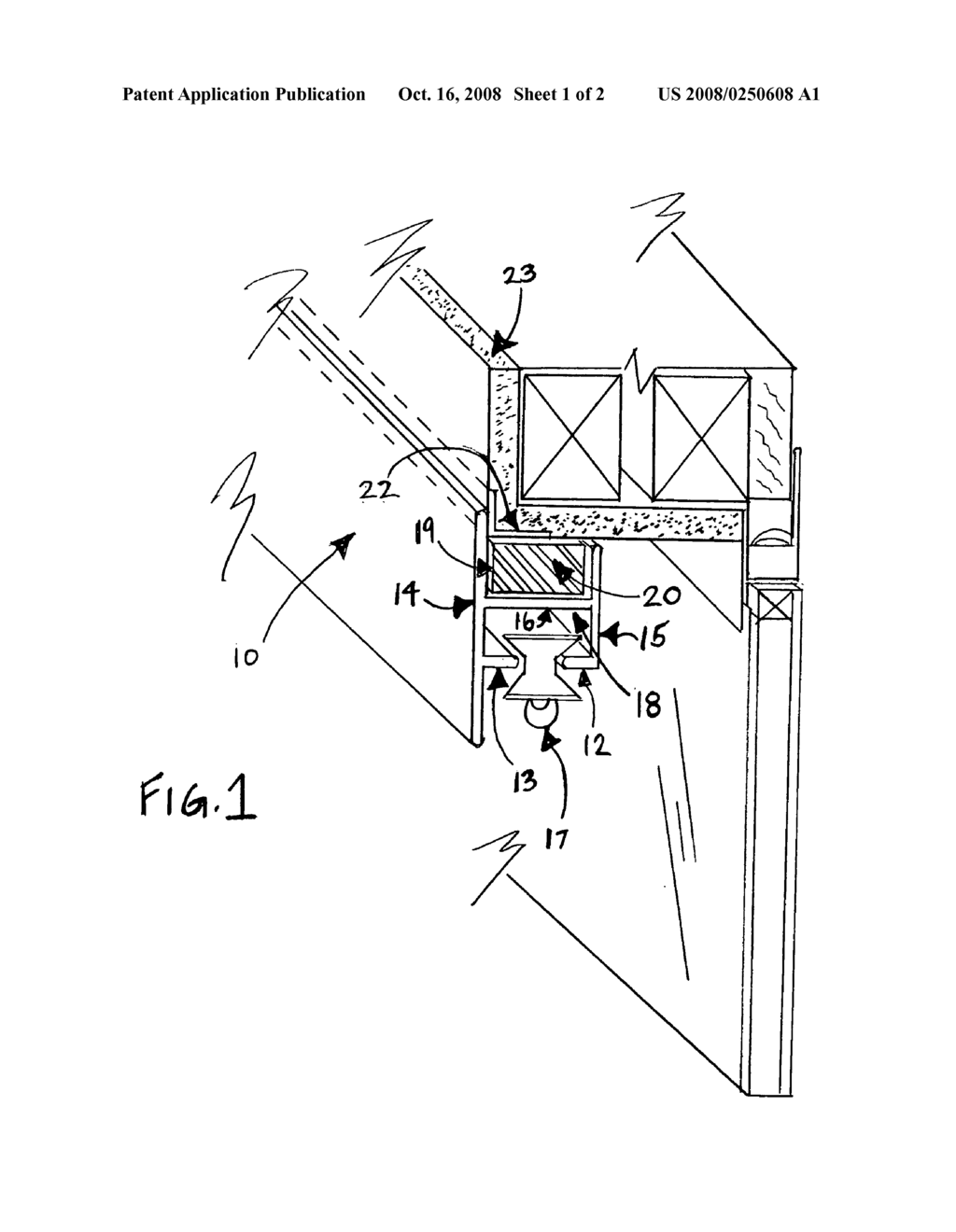 Magnetic drapery track - diagram, schematic, and image 02