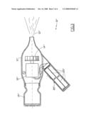 Apparatus For Effecting Hair-Removal and Cleaning on Body Parts in Sanitary or Medical Ambits diagram and image