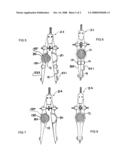 Compass with Leg Joint and Information Bearing Surfaces diagram and image