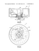 Driver with a reverse-rotation preventer for an inflatable rotating exhibit diagram and image