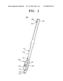 Connecting tube having dust sensing function for use in vacuum cleaner diagram and image