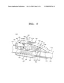 Connecting tube having dust sensing function for use in vacuum cleaner diagram and image