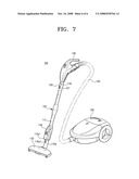 Connecting tube having dust sensing function for use in vacuum cleaner diagram and image