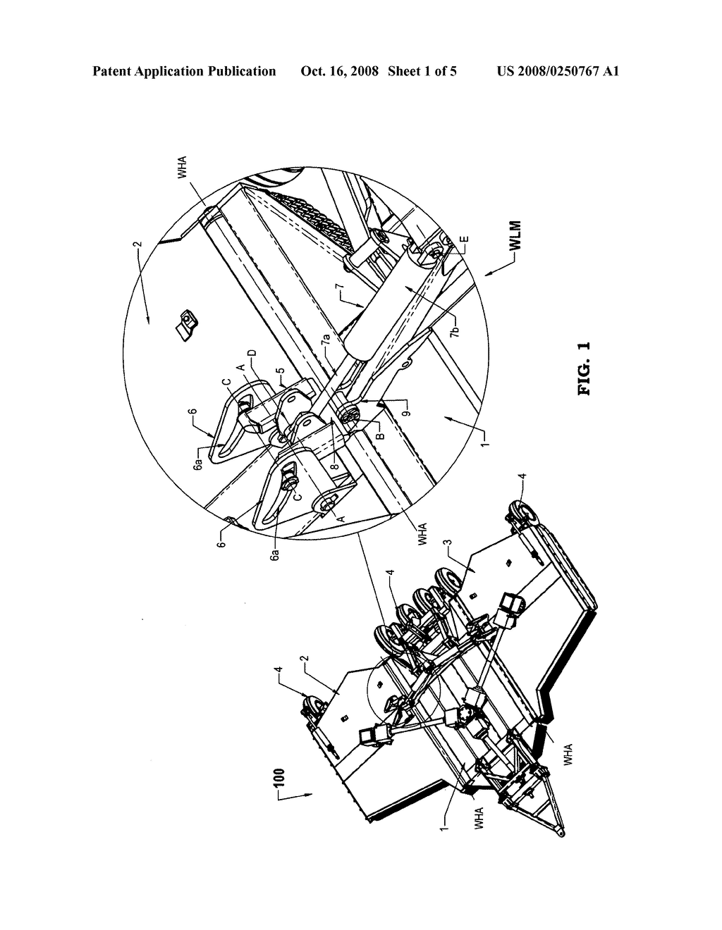 Rotary Mower Over-Center Self-Locking Wing Lift - diagram, schematic, and image 02