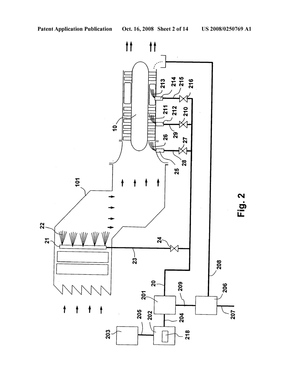 System and method for augmenting turbine power output - diagram, schematic, and image 03