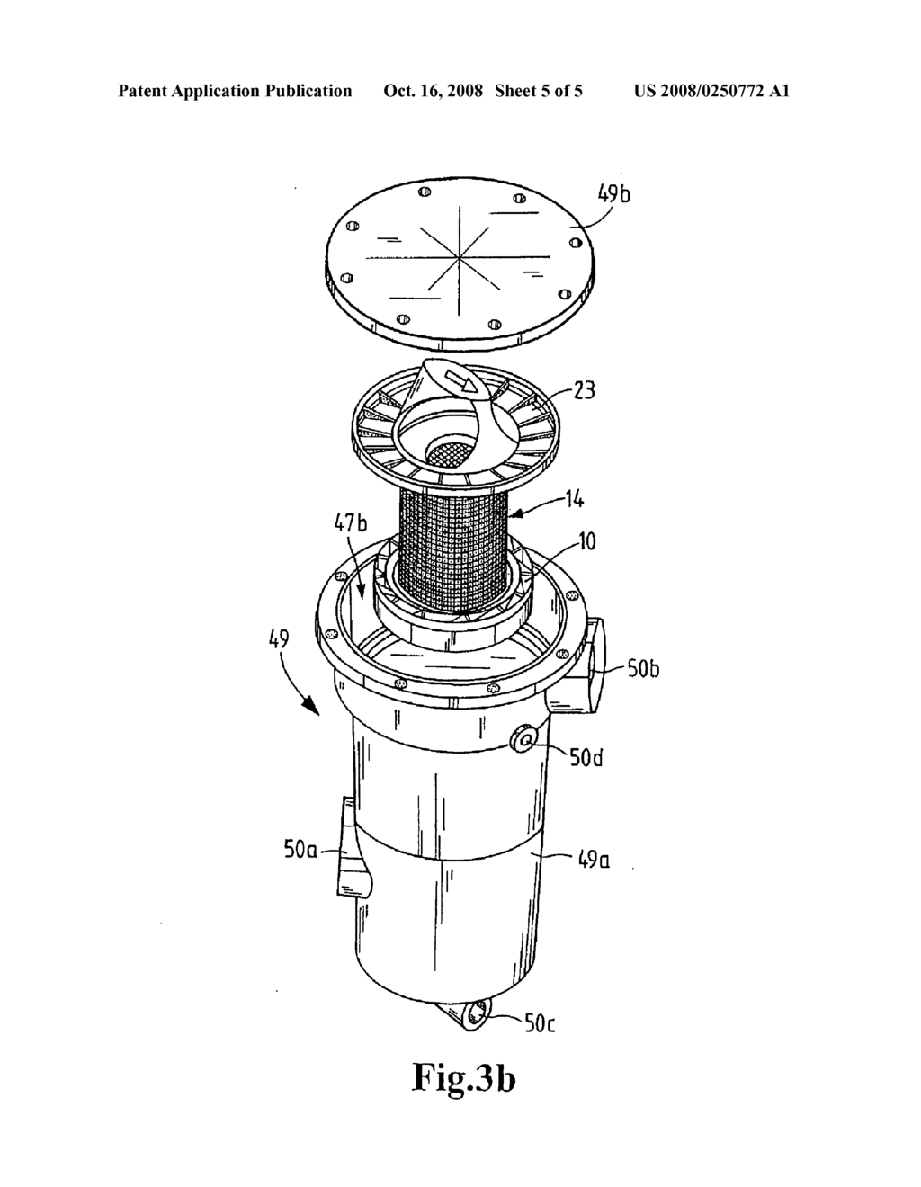 Multi-stage apparatus for separating liquid droplets from gases - diagram, schematic, and image 06