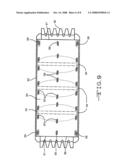 Fiberizing bushing and method for fiberizing molten material diagram and image