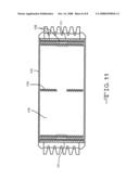 Fiberizing bushing and method for fiberizing molten material diagram and image