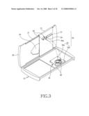 LOCKING DEVICE FOR SLIDING/SWING TYPE MOBILE TERMINAL diagram and image