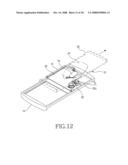 LOCKING DEVICE FOR SLIDING/SWING TYPE MOBILE TERMINAL diagram and image