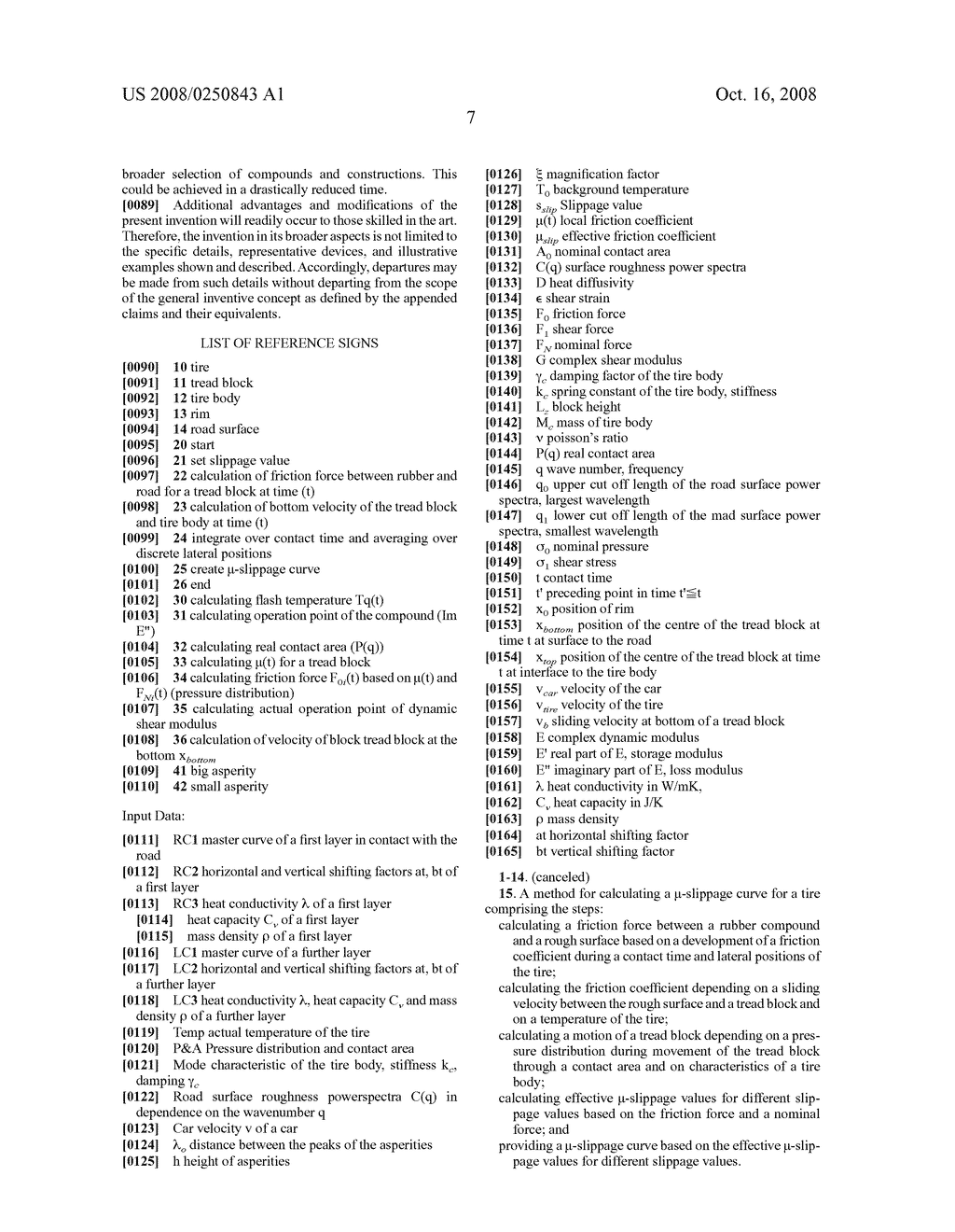 Method For Calculating a Friction-Slippage Curve For a Tire - diagram, schematic, and image 17