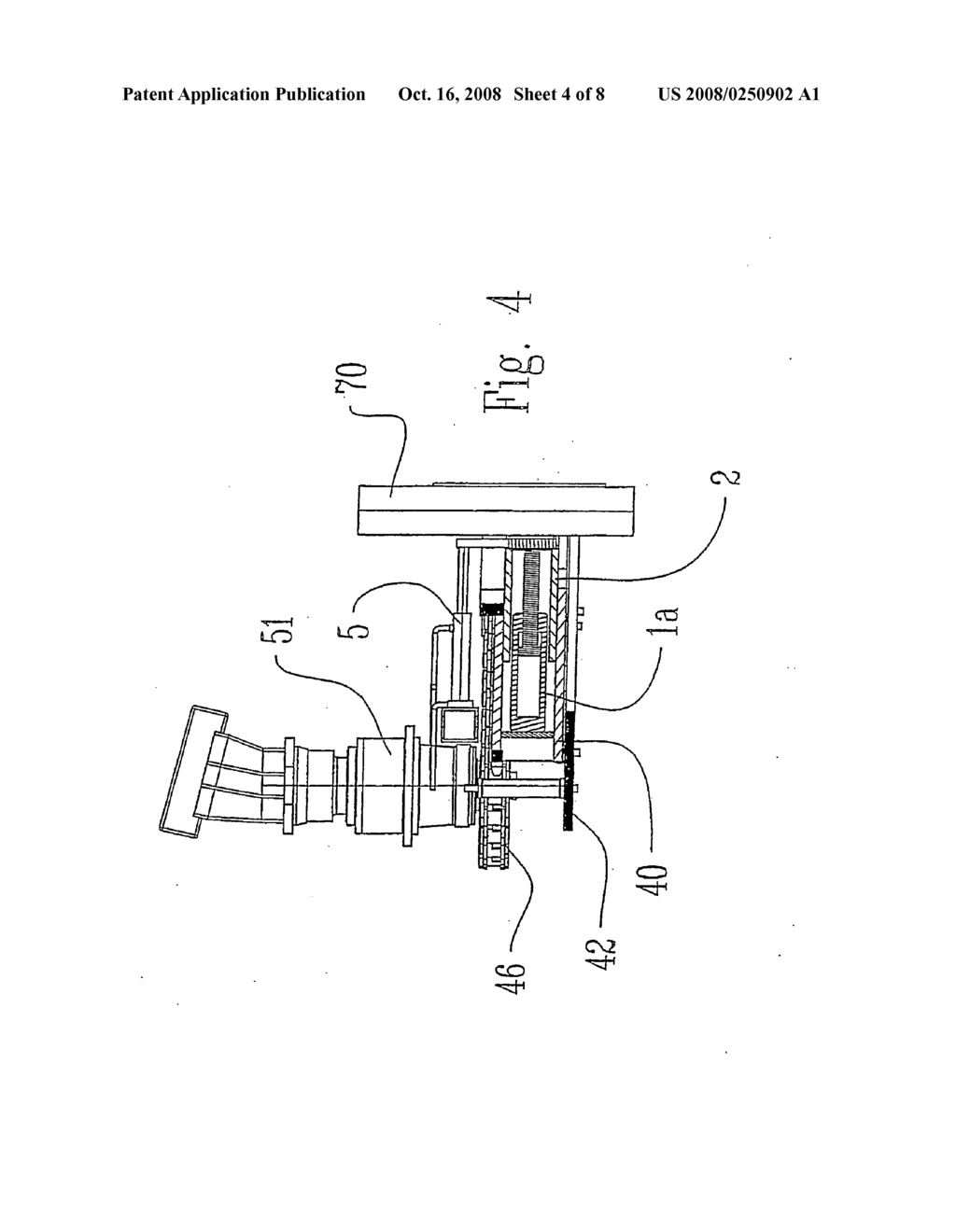 Rotation unit for torque tong comprising a rotational part with teeth - diagram, schematic, and image 05