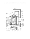 Centrifugal Wet Type Air Cleaner Utilizing a Spin Vaporizer and a Spiralon the Basis of a Labyrinth Effect diagram and image