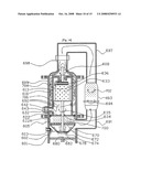 Centrifugal Wet Type Air Cleaner Utilizing a Spin Vaporizer and a Spiralon the Basis of a Labyrinth Effect diagram and image