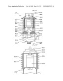 Centrifugal Wet Type Air Cleaner Utilizing a Spin Vaporizer and a Spiralon the Basis of a Labyrinth Effect diagram and image