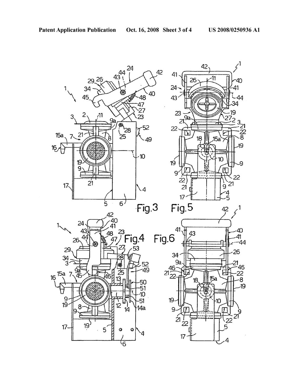 Machine for Percolating Beverage from Powdered Material in a Container - diagram, schematic, and image 04