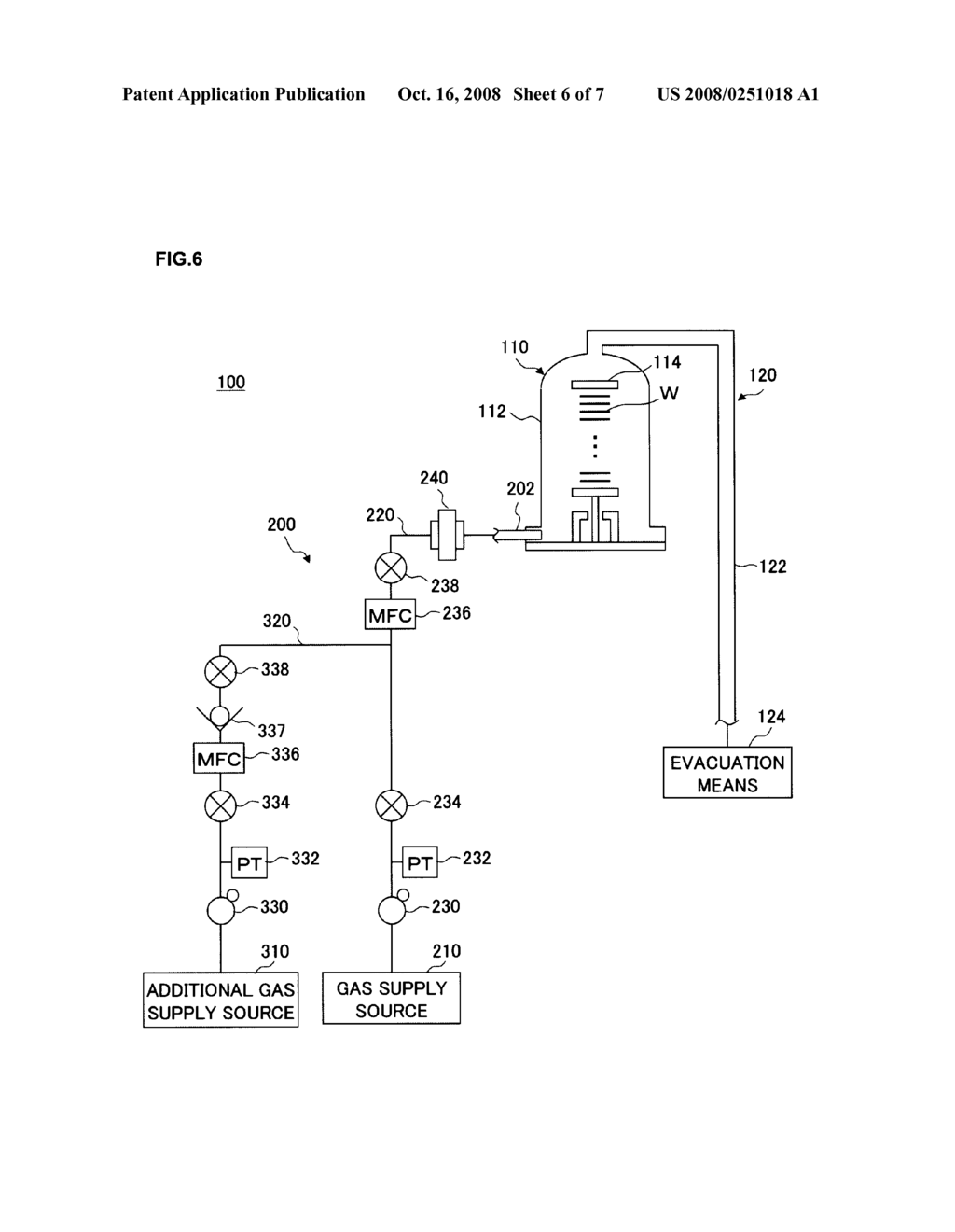 GAS SUPPLY SYSTEM FOR SEMICONDUCTOR MANUFACTURING APPARATUS - diagram, schematic, and image 07