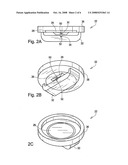 Rechargeable self-heating food container diagram and image