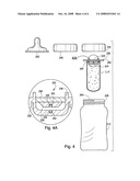 Rechargeable self-heating food container diagram and image