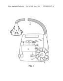 Method and Apparatus for Improving Flow and Pressure Estimation in Cpap Systems diagram and image