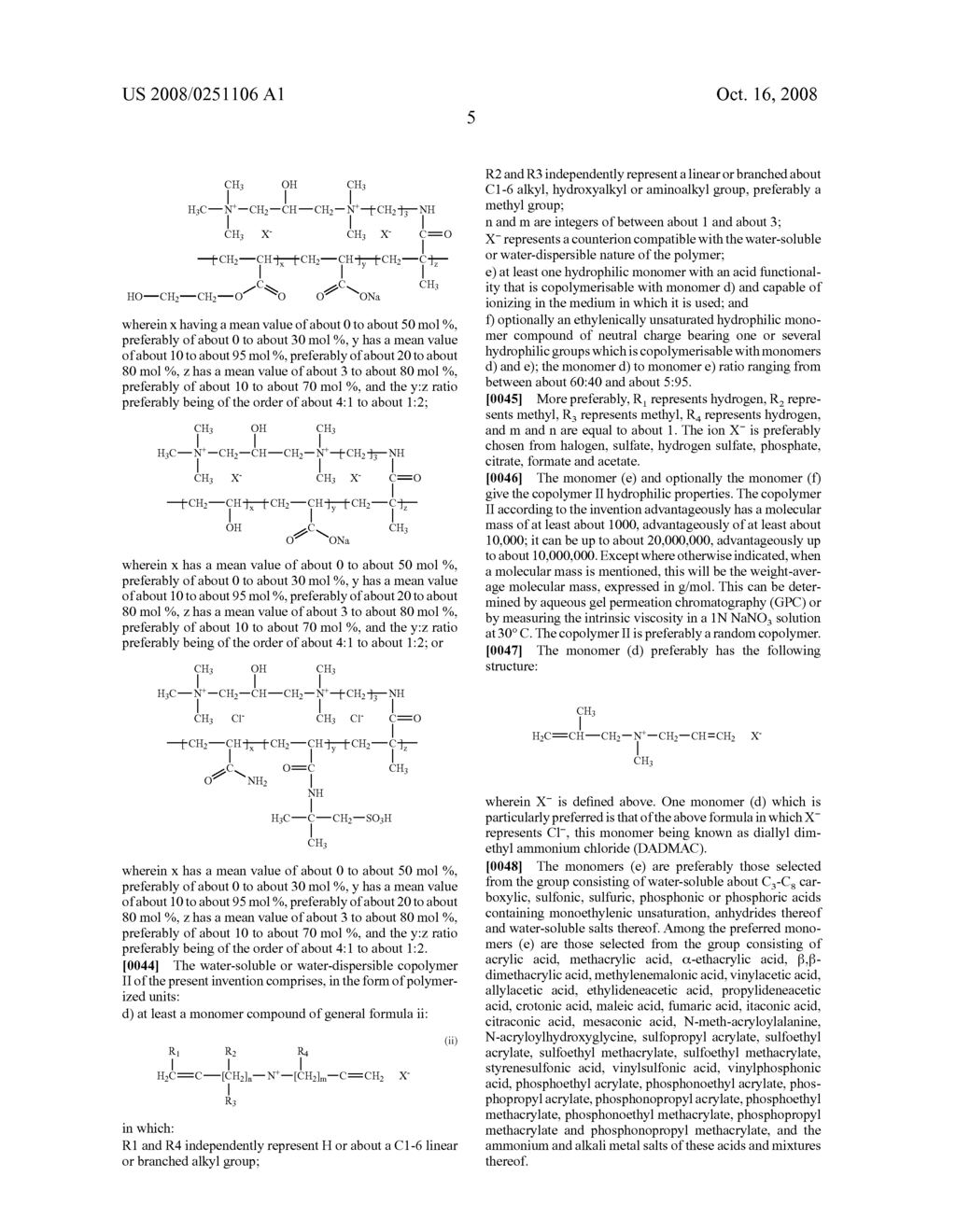 Process of cleaning a hard surface with zwitterionic copolymer - diagram, schematic, and image 06