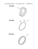 Assembly of pneumatic tire and rim, and a noise damper used therein diagram and image