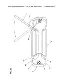 Assembly of pneumatic tire and rim, and a noise damper used therein diagram and image