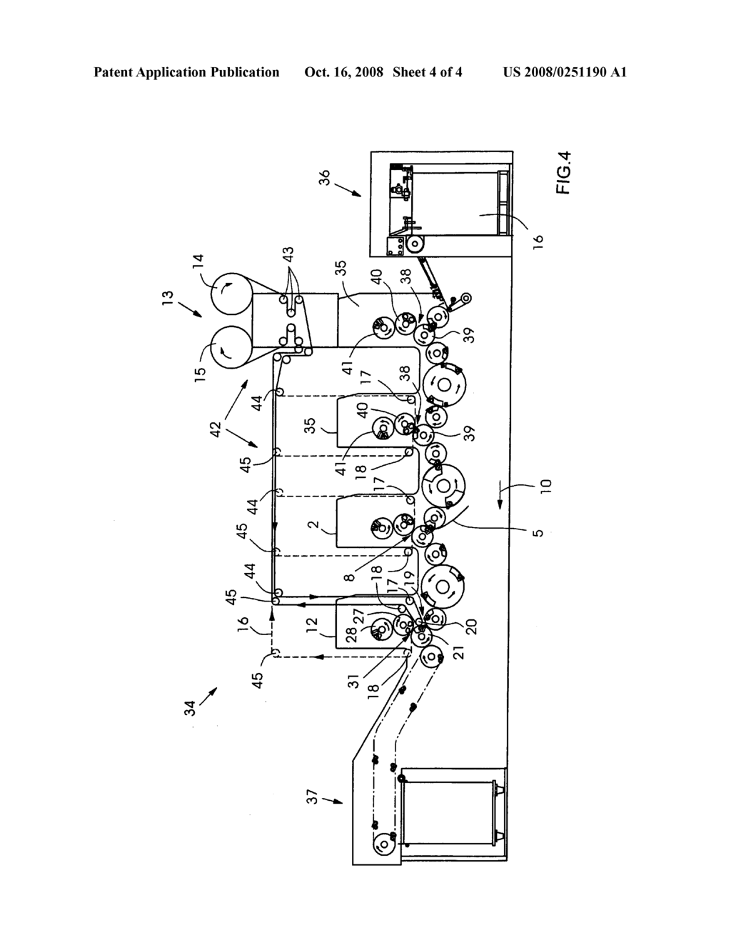 Film transfer unit having an integrated further processing device and method for transferring a transfer layer from a carrier film onto a print carrier - diagram, schematic, and image 05