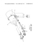 Rotating Direction Switching Device for a Pneumatic Tool diagram and image