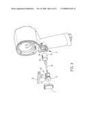 Rotating Direction Switching Device for a Pneumatic Tool diagram and image